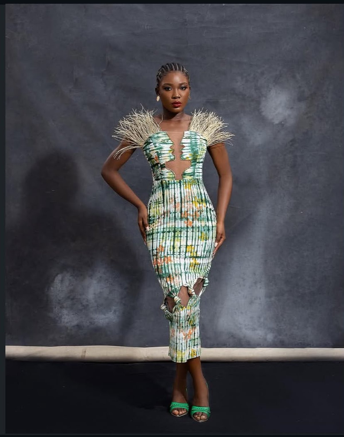 Abena Face Dress